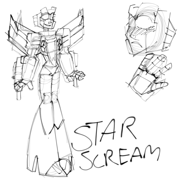 starscream concept art