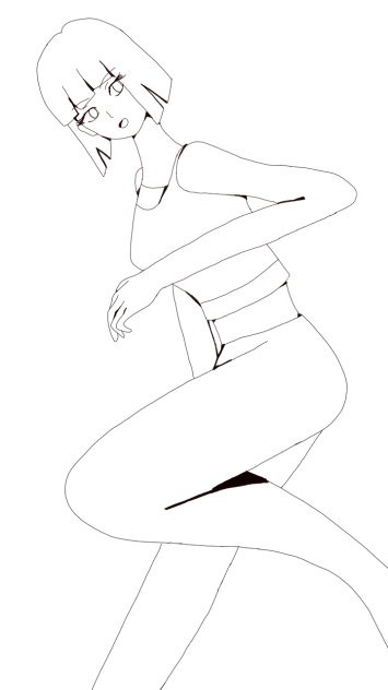 【線画】Vivid !!!!
