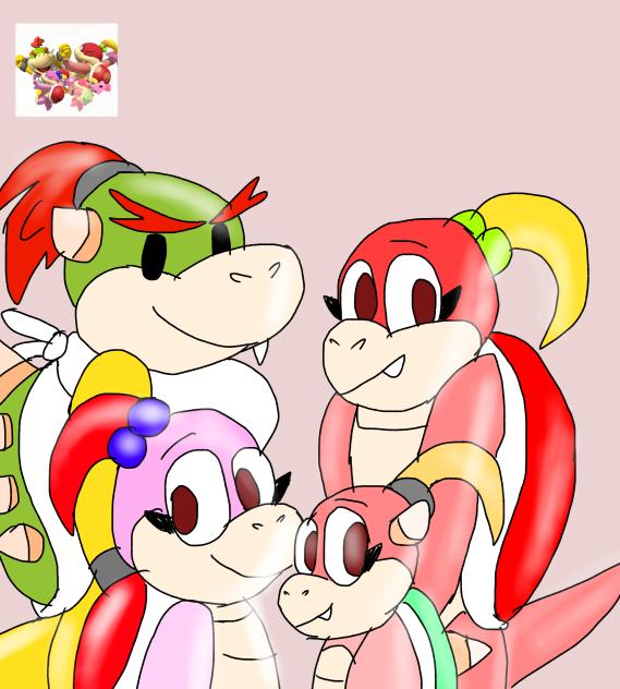 Junior, Pom Pom, Chelsea and Rachel