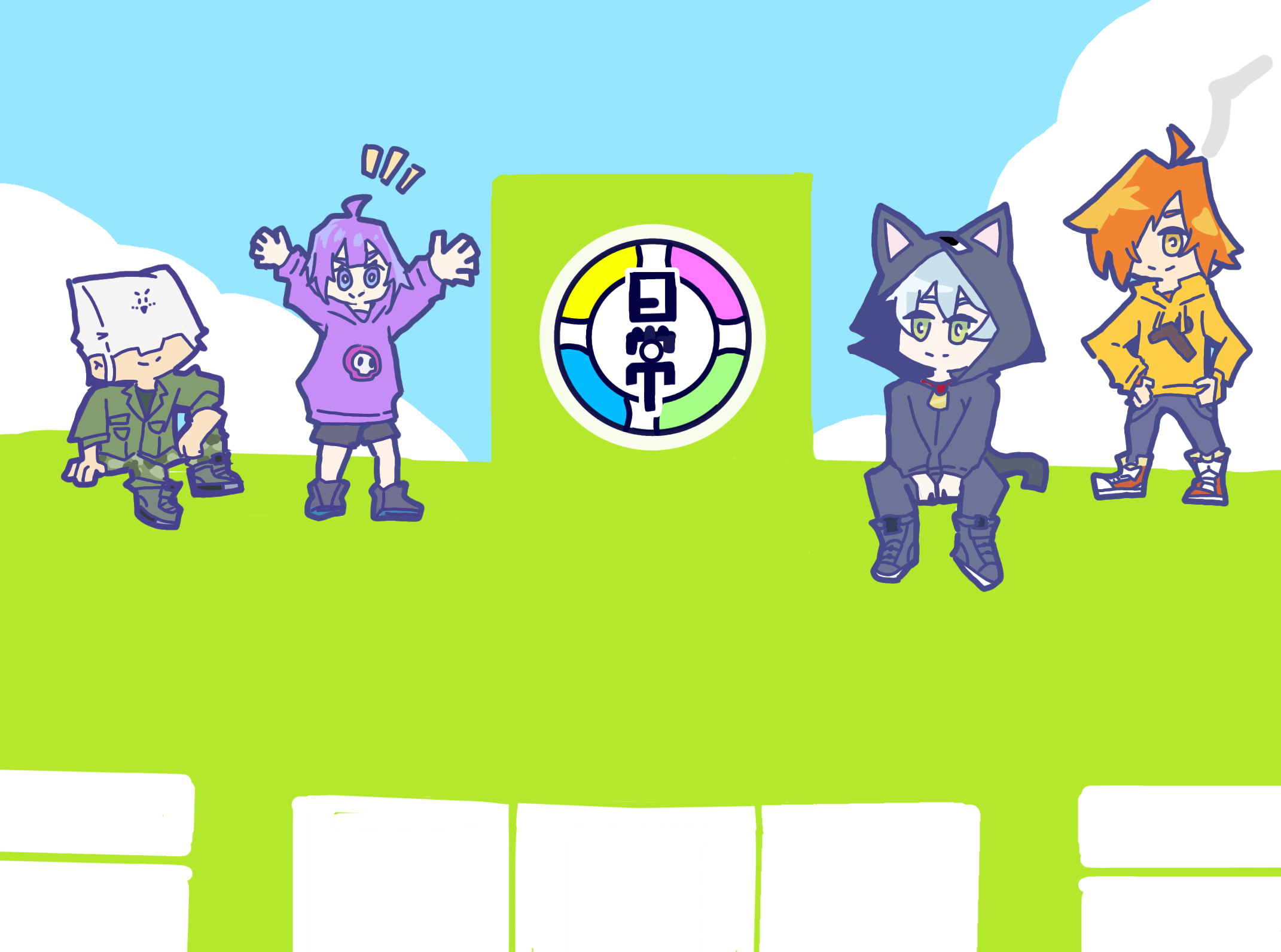 日常組新アイコン _ 日常組 イラスト 無料 – BGFCID