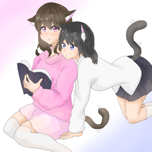 ぬこみみおにゃのこ