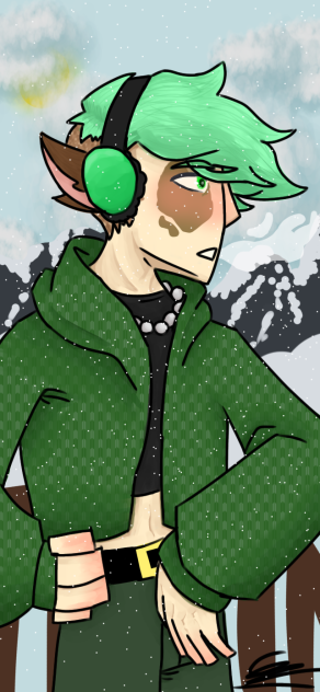 Chillin’ in the snow