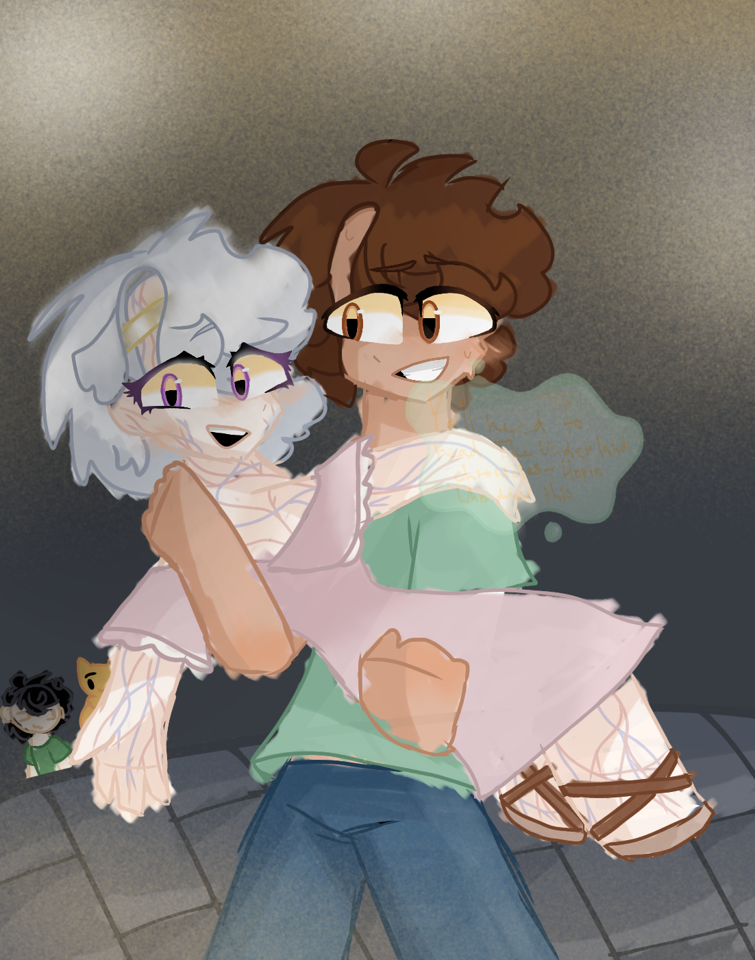 Hazard literally grinning ear to ear rn - ibisPaint