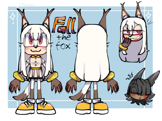 Fall the fox reference sheet