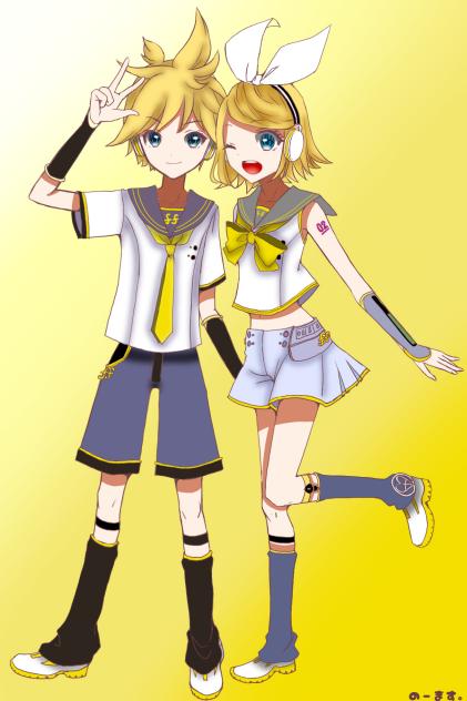鏡音兄妹！