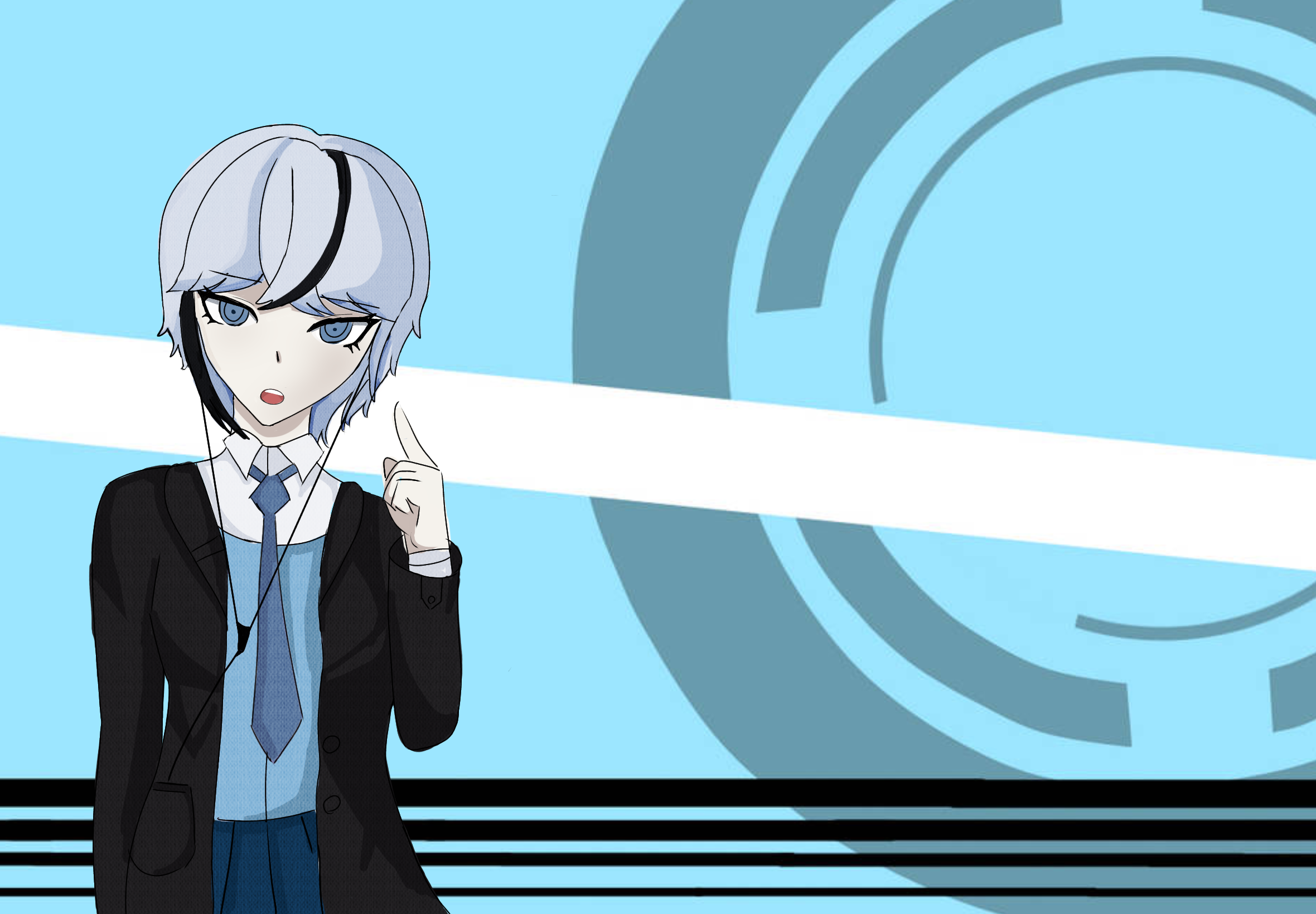 danganronpa oc final design - ibisPaint