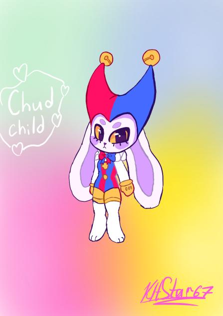 Fan art for Pinkix_Pink Chud Child!504