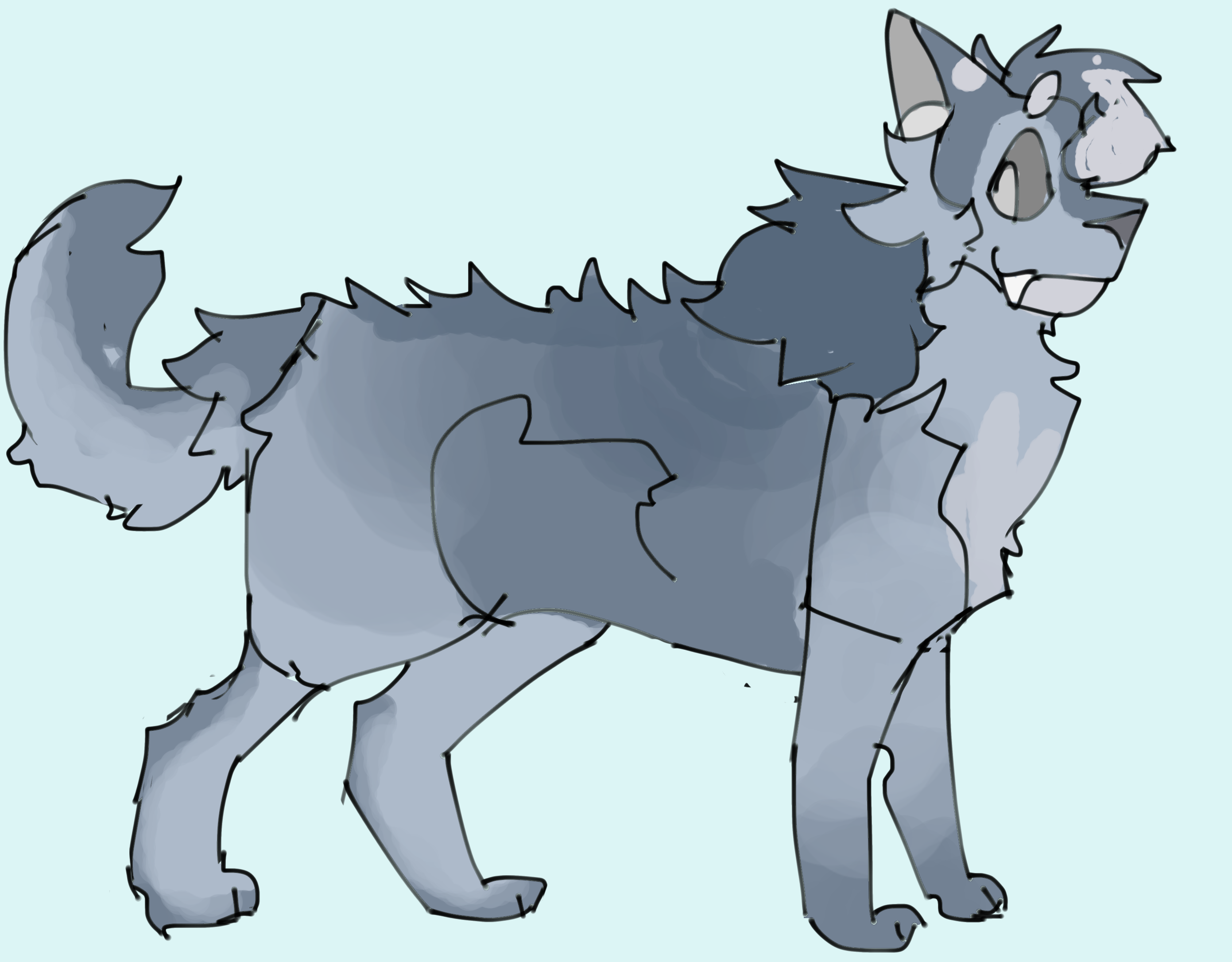 Silver”pup - ibisPaint