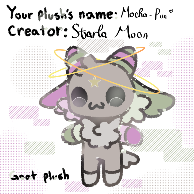 My goat plushie^^