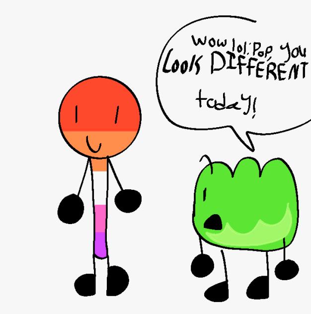 loolipop looks DIFFERENT today