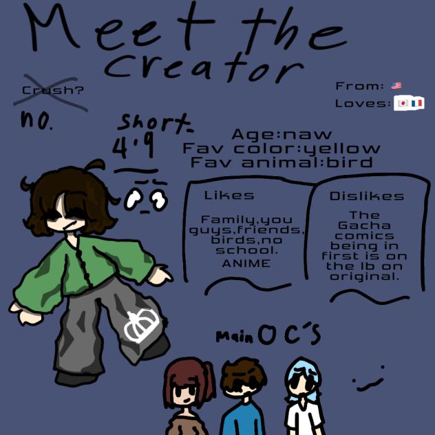 Meet the creator!