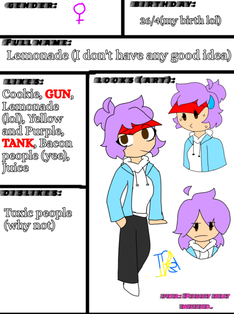 My oc for Piggy but Weird