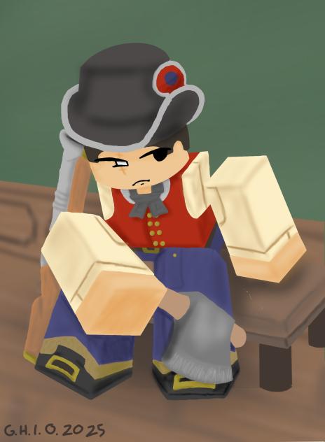 My guts and blackpowder oc