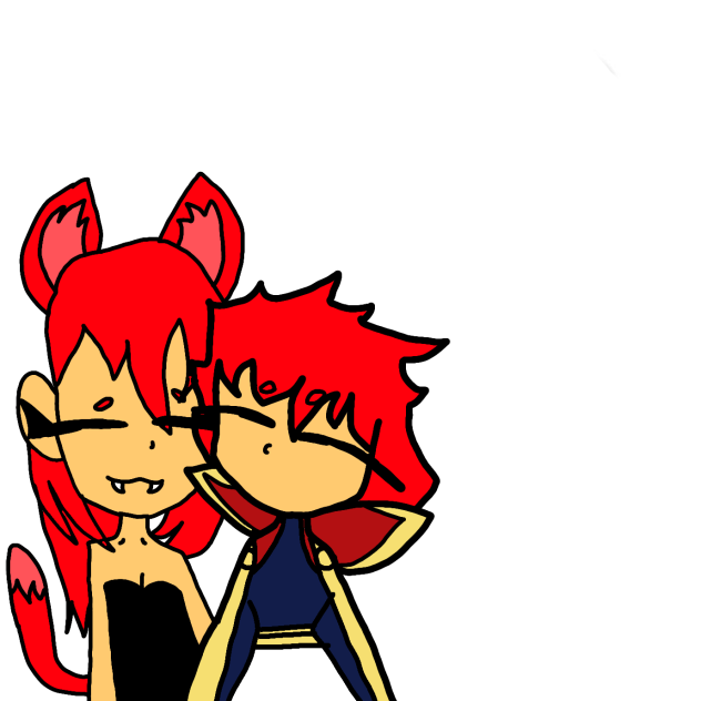 I was too lazy to shade lol BUT I SHIPPP
