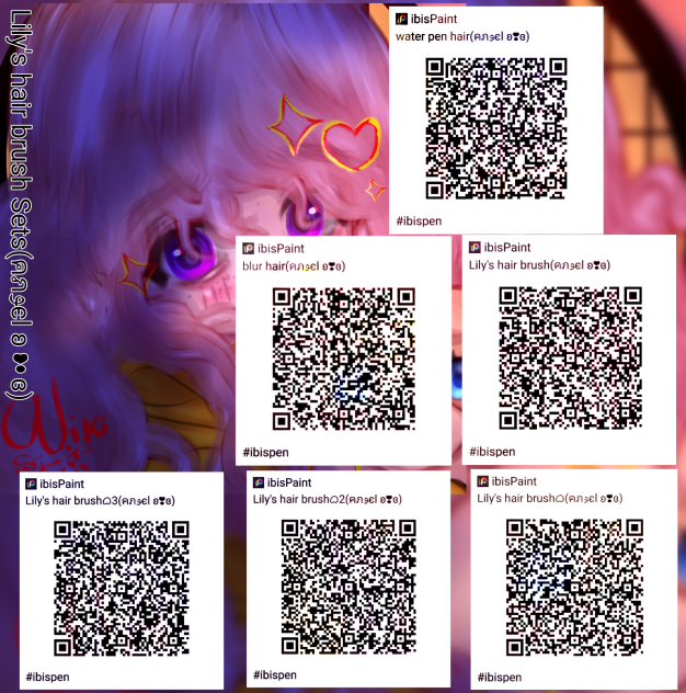 Lily's hair brush Sets(คภﻮєl ʚ❣ɞ)