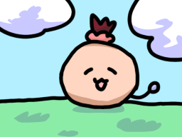 走るハンマーグ君