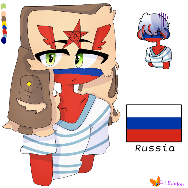 Russia (Male) -- Countryhumans