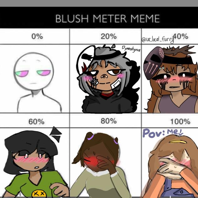 THE BLUSH 😳