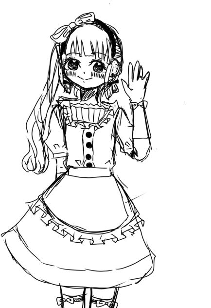 下書きメイド❣️
