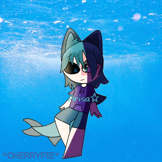 Arisa under the water