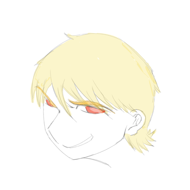 睨む Ibispaint