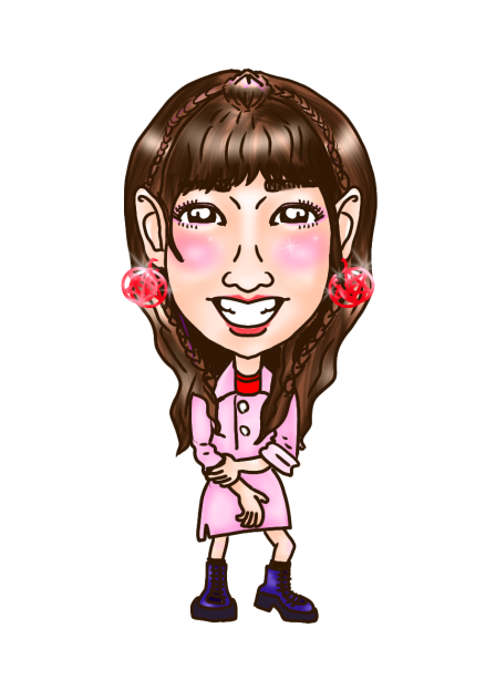 似顔絵 NiziU MIHI ミヒ