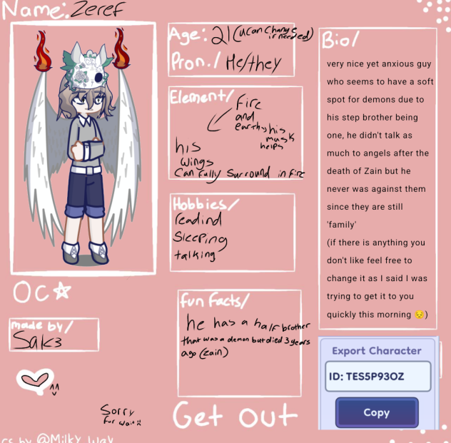 CS for GET OUT - ibisPaint