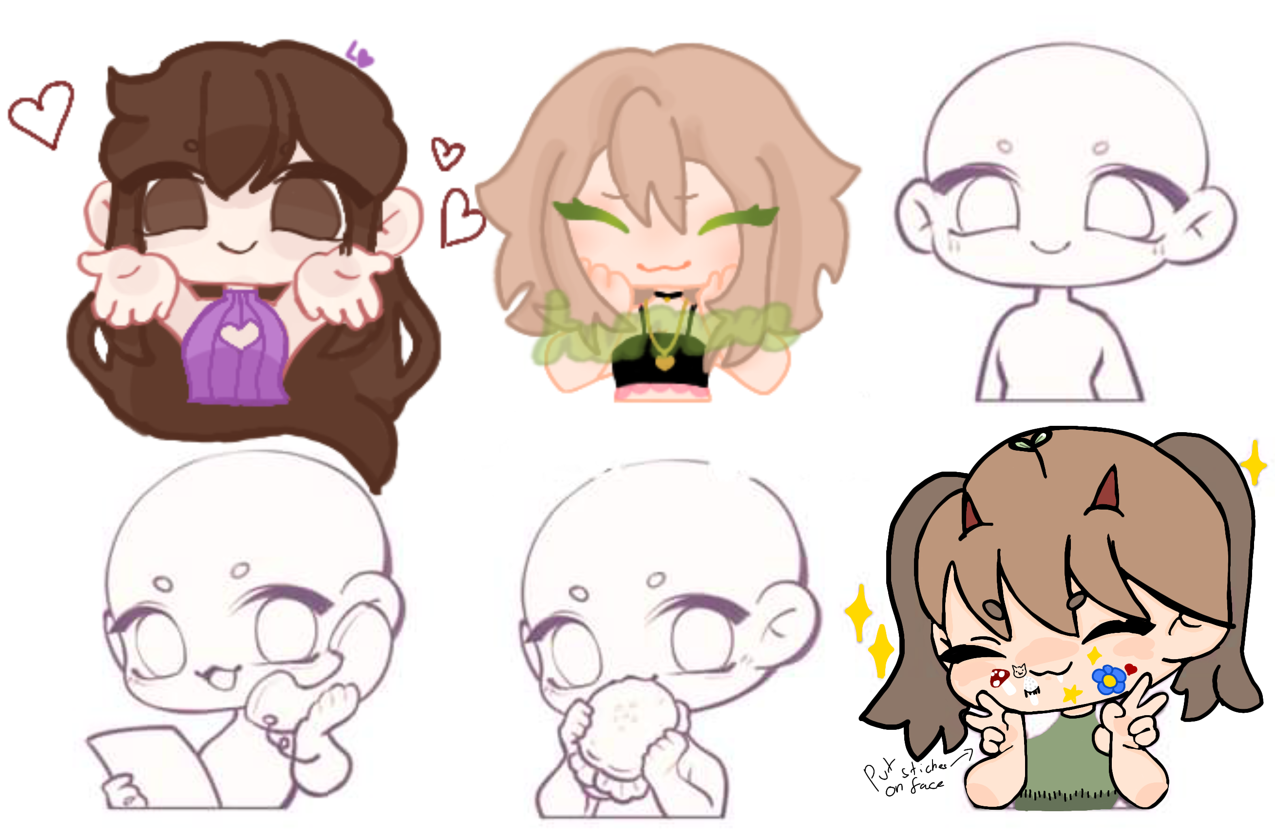 chibi collab - ibisPaint