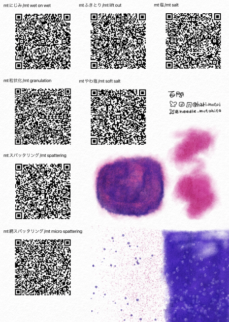 水彩技法7種 7watercolor techniques
