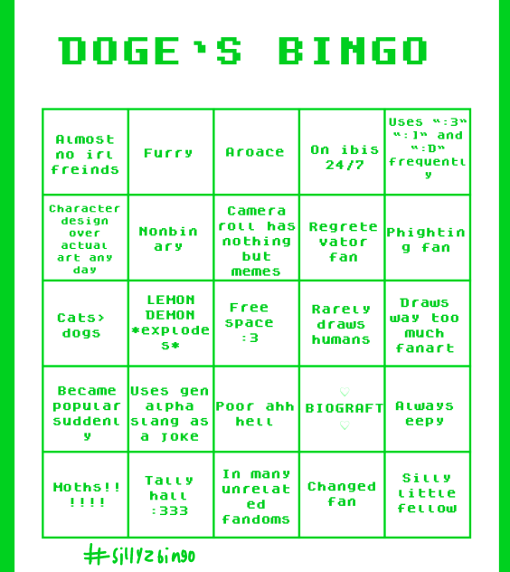 DOGES BINGO!