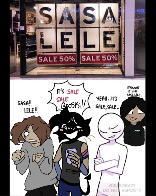 SASA LELE collab