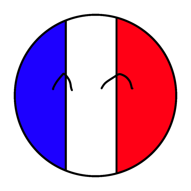 countryballs france