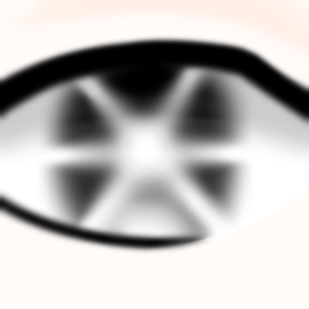 Mekhi's right (for him) eye