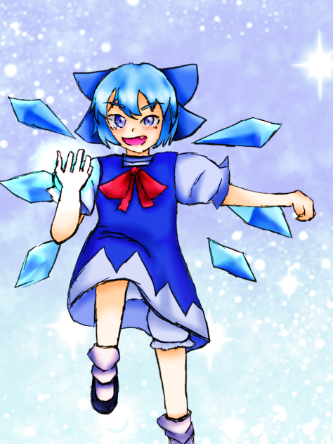 《東方》　氷の妖精チルノ