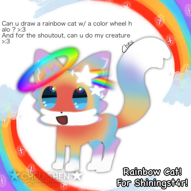 🌈Rainbow Cat🎉
