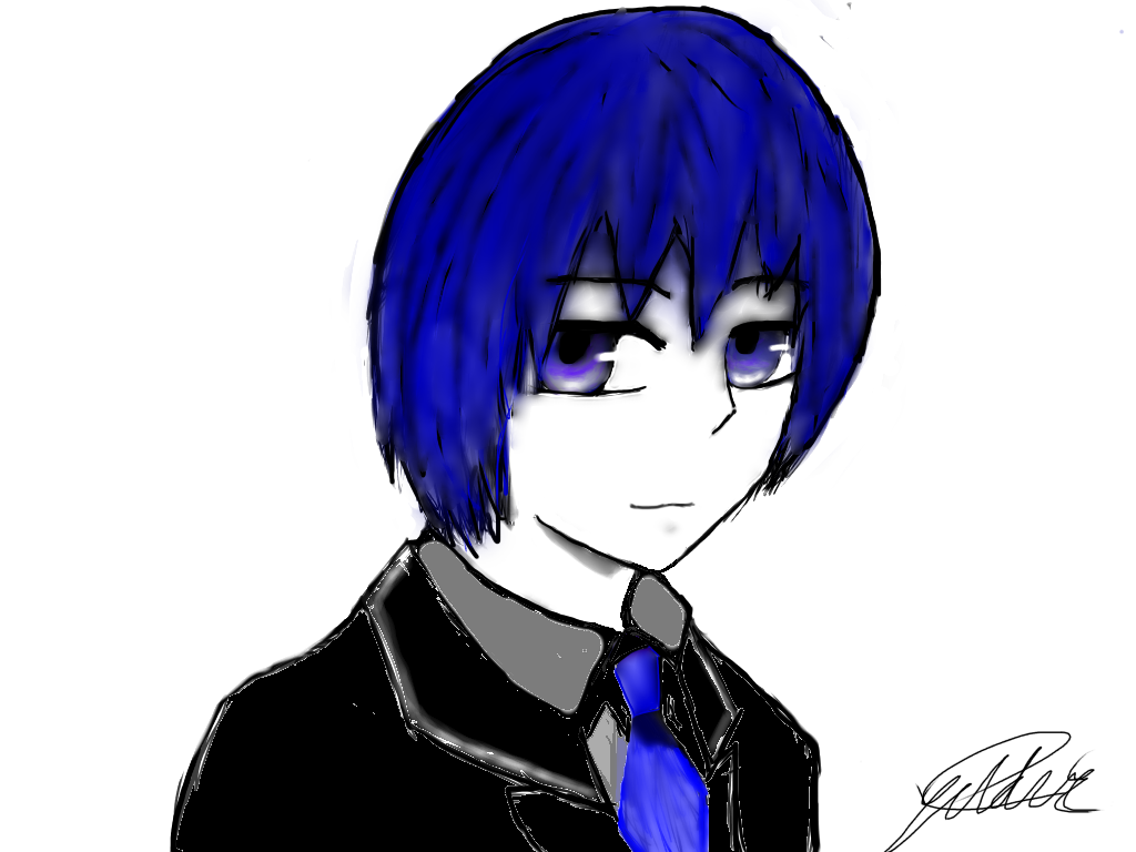 manga school boy - ibisPaint