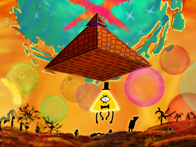 Weirdmaggedon- Gravity falls repaint