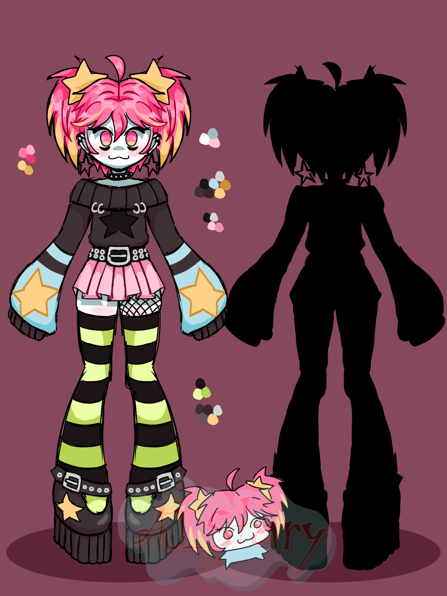 persona redesign - ibisPaint