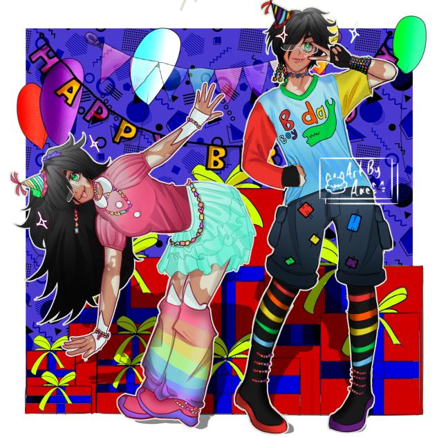 NxN dtiys❤️🧡💛💚💙💜🩵🩵🩷🖤