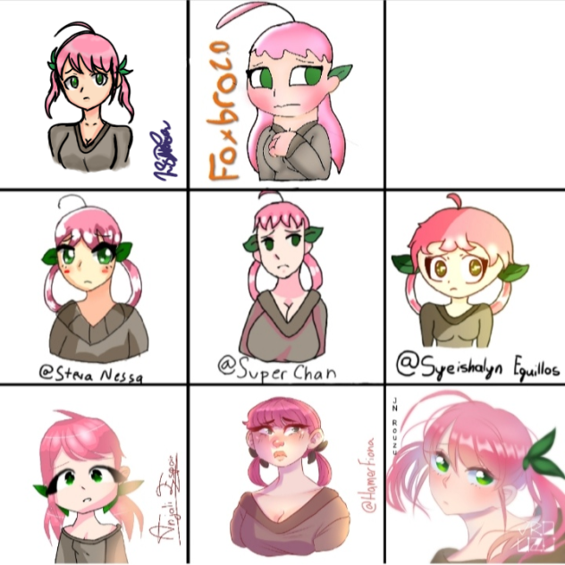 Draw in your own style Collab - ibisPaint