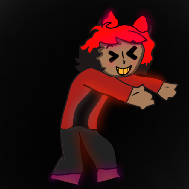 Alastor doing that old trend thing