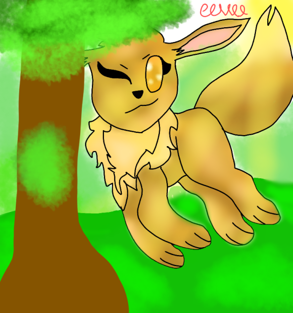 This is Eevee -Pokemon eevee- - ibisPaint