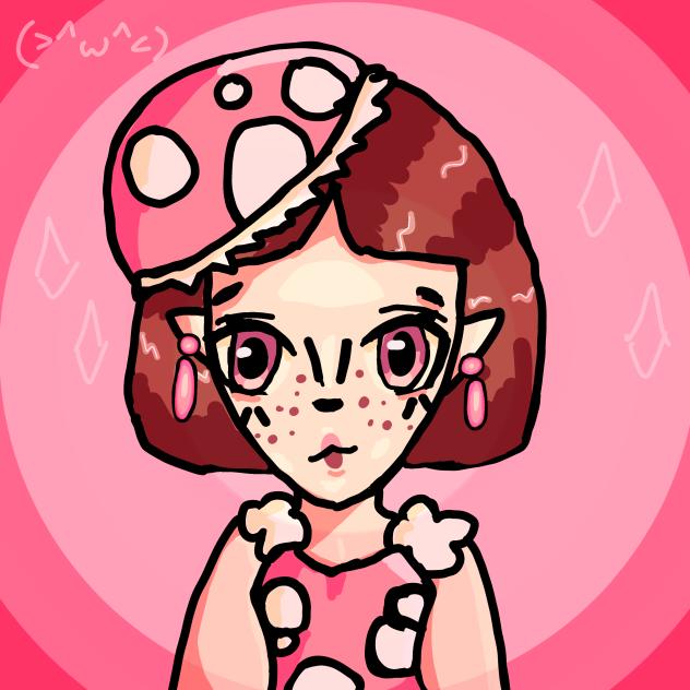 Mushroom girl