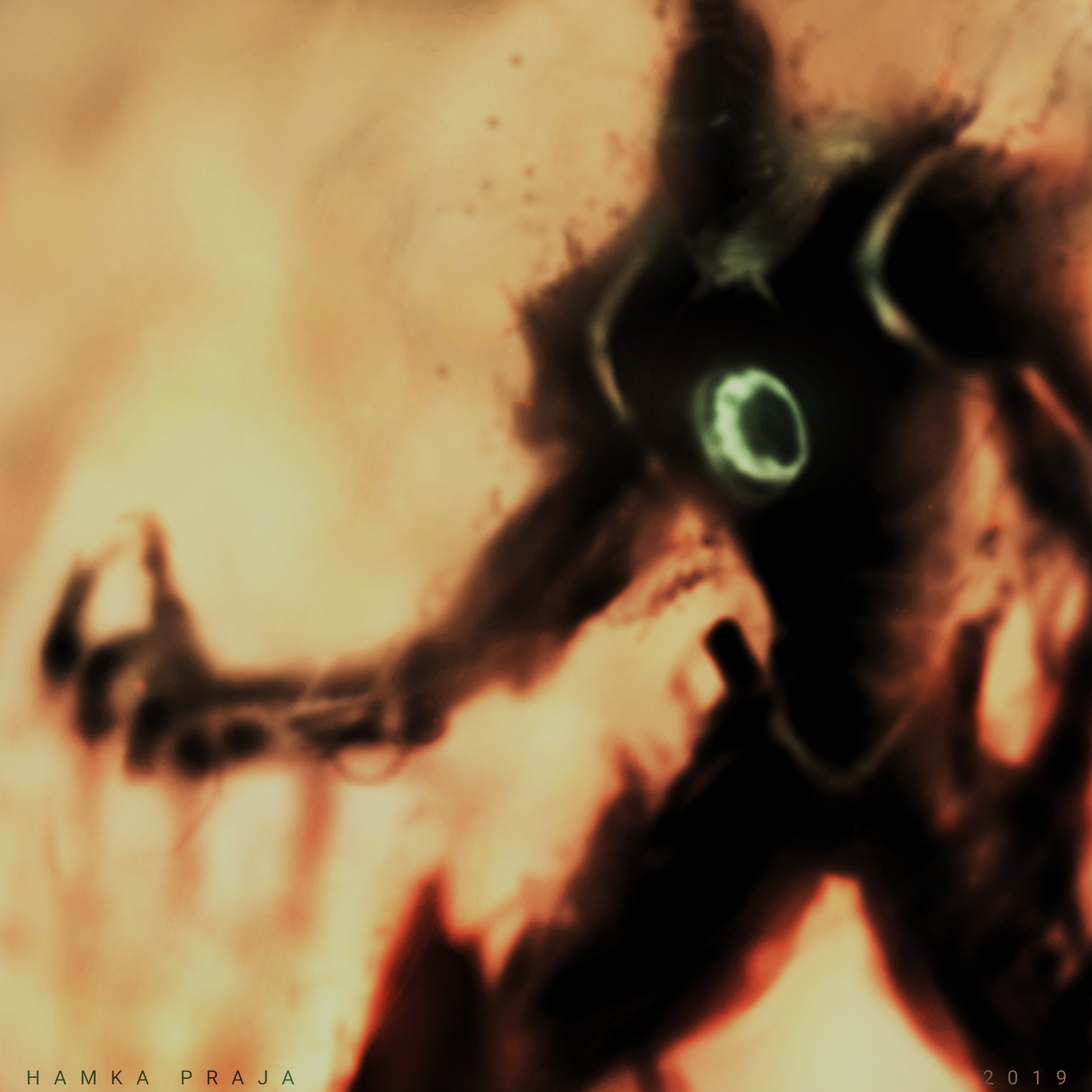 in fire - ibisPaint