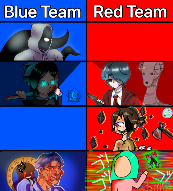 Red team vs blue team