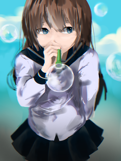 女の子