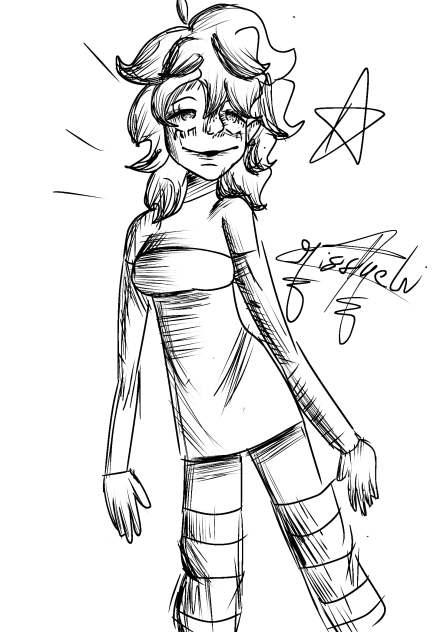 Dibujo en blanco y negro (actualización)