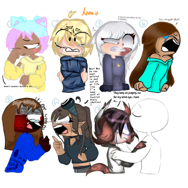 Crying collab - ibisPaint