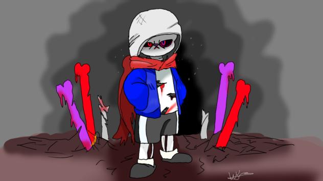 Dust sans “wanna have a mad time”