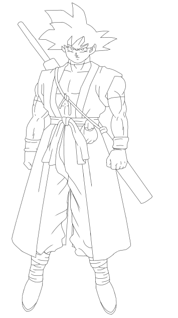 Xeno Goku - ibisPaint